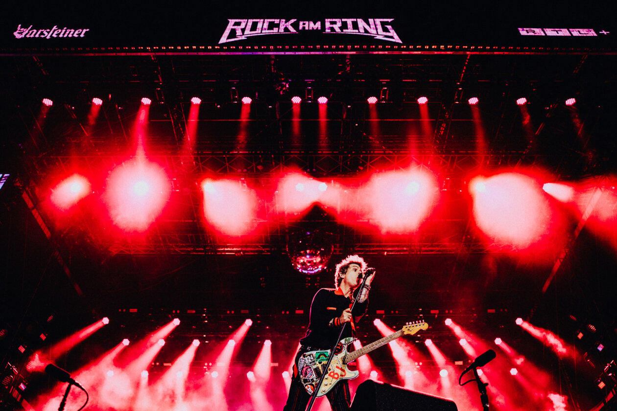 Rock am Ring läuft: Die Ärzte, Queens Of The Stone Age, Green Day, Kerry King u.v.a. schlagen auf. – Green Day.