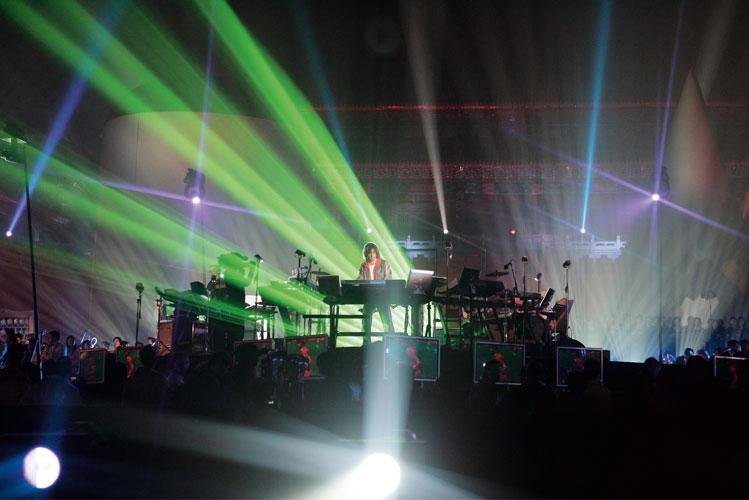 Jean Michel Jarre – Impressionen der unglaublichen Show des Franzosen im Reich der Mitte. – 