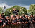 Erstmals in der Geschichte des Metalfestivals verhängten die Verantwortlichen aufgrund tagelangen Starkregens ein Einlassverbot: Rund 50.000 von 85.000 Fans sind vor Ort., Wacken Open Air, 2023 | © laut.de (Fotograf: Désirée Pezzetta)